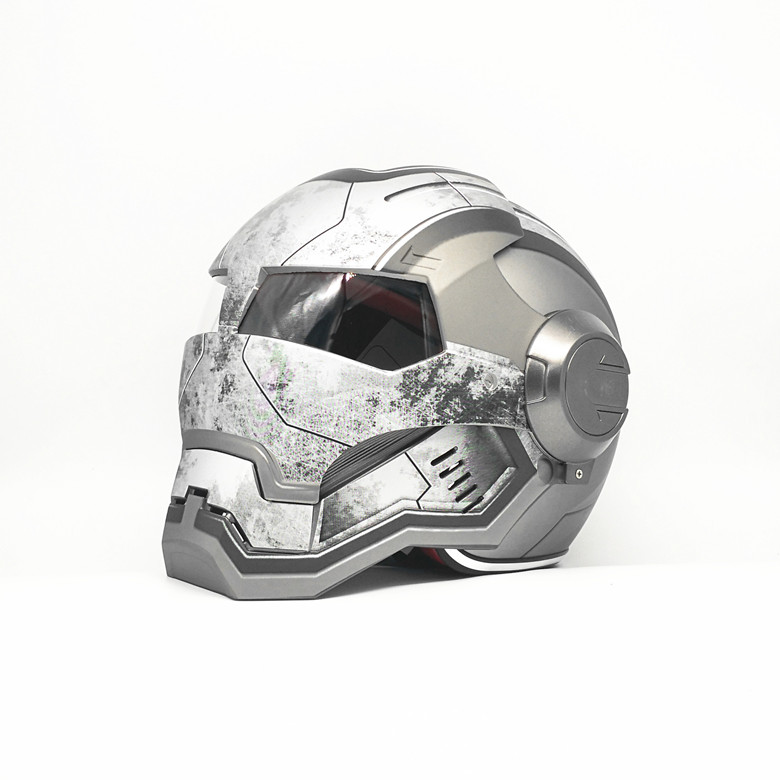 新款Masei个性摩托车头盔钢铁侠头盔创意摆件儿童高端生日礼物手