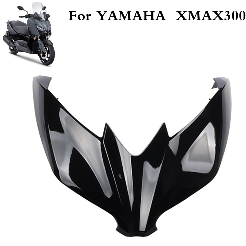适用摩托车改装盖件雅马哈XMA上300外壳装置配大灯X盖新款黑色