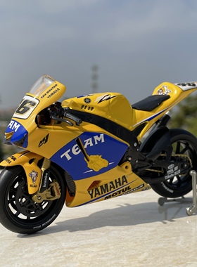 1:18雅马哈M1 moto gp赛车 46号罗西 仿真摩托车模型收藏摆件