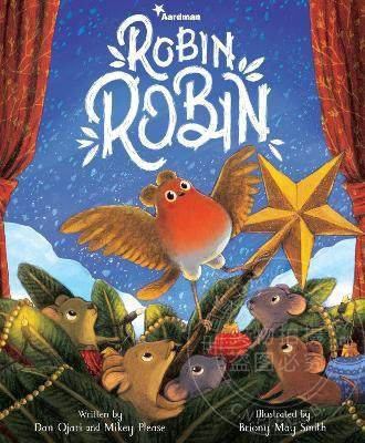 现货！Briony May Smith Robin Robin 小鸟罗宾 Netflix网飞热播卡通动画剧集 英文原版 儿童故事绘本 3岁以上