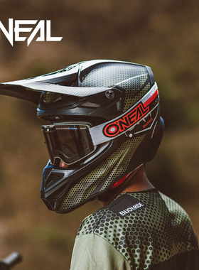 2022款美国ONEAL越野头盔风镜摩托车防雾镜片防灰尘护目镜近视镜
