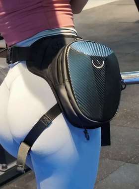 骑士腿包摩旅斜挎腰包男机车防水反光骑行包女户外运动摩托车装备
