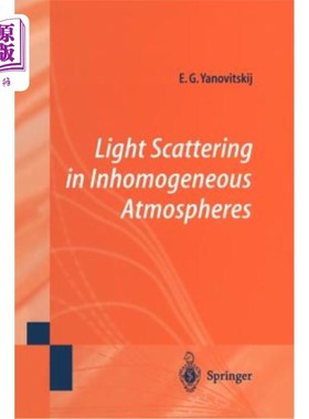海外直订Light Scattering in Inhomogeneous Atmospheres 非均匀大气中的光散射
