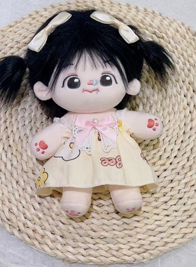 【十一画生】新款棉花娃娃20厘米通用娃衣睡衣现货洛丽塔裙子简单