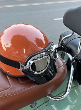 【3C认证】电动车头盔爱玛雅迪电瓶车摩托车男防晒半盔加厚安全盔