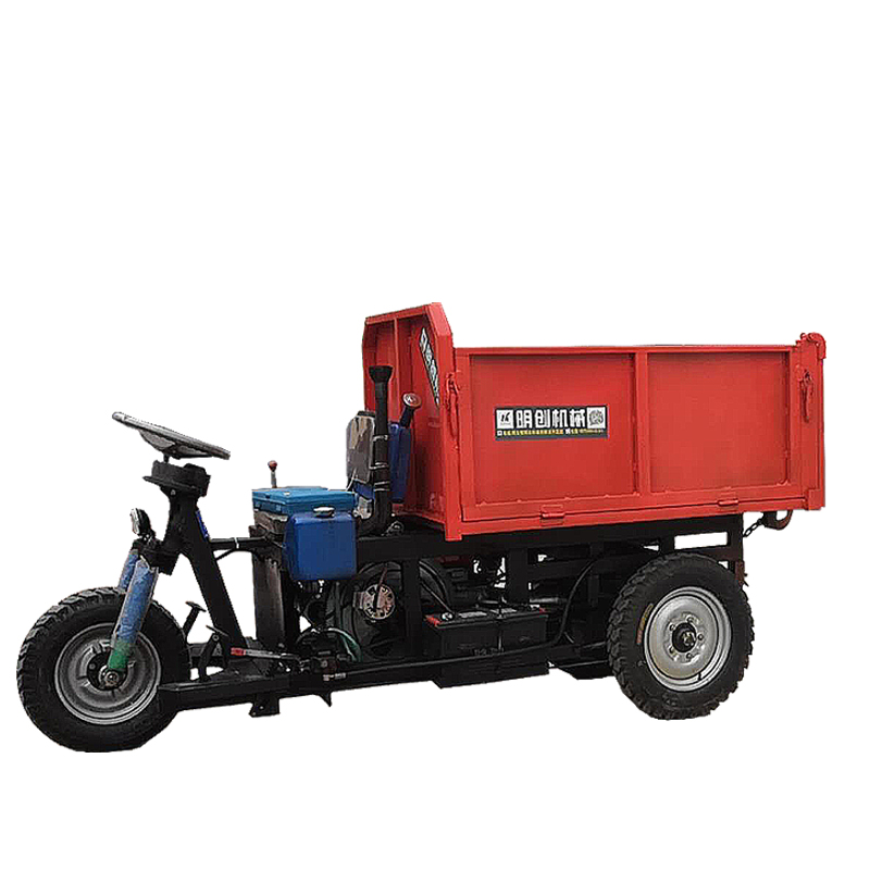 极速发货建筑工地工程农用电动柴油三轮车C小型灰沙X斗场养卸自殖