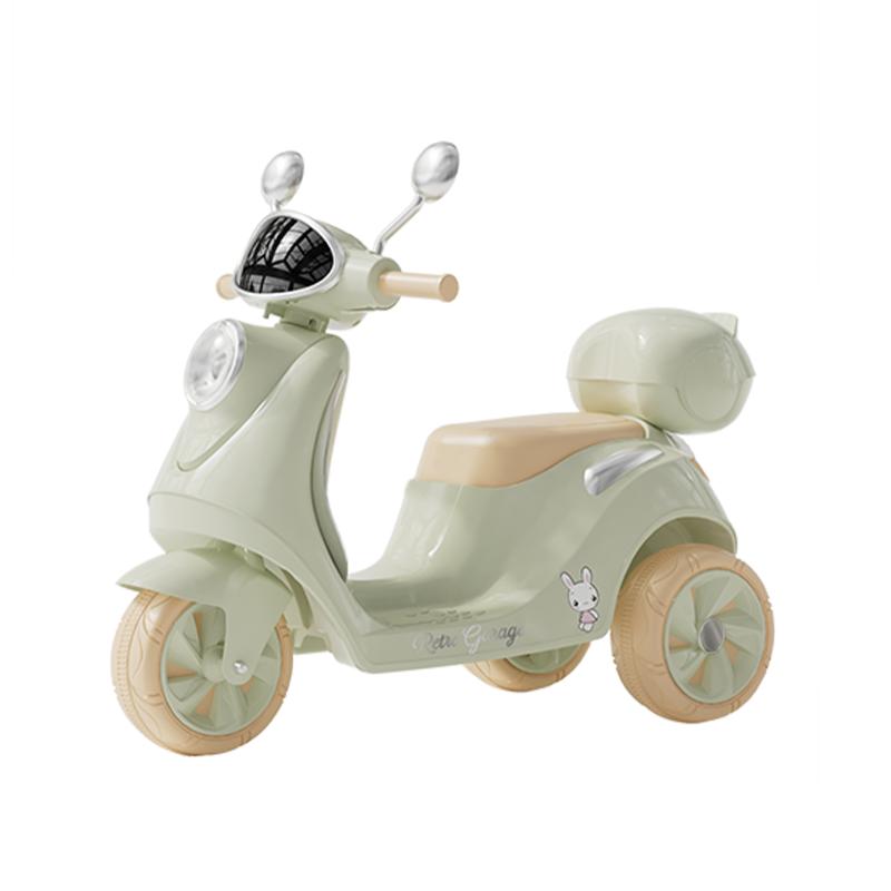 儿童电动摩托车可遥控充电双驱三四轮男女小孩宝宝可坐人玩具童车