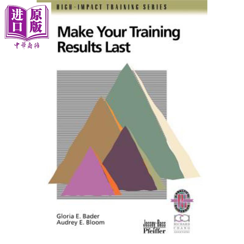 现货 保持培训结果持久 跟踪培训后续行动实用指南 仅修订封面 Make Your Training Results Last  A Practical Guide 英文原版GE