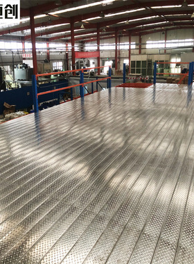 厂家 Q235B防滑镀锌花纹钢板隔二层钢平台仓库车间专用楼板