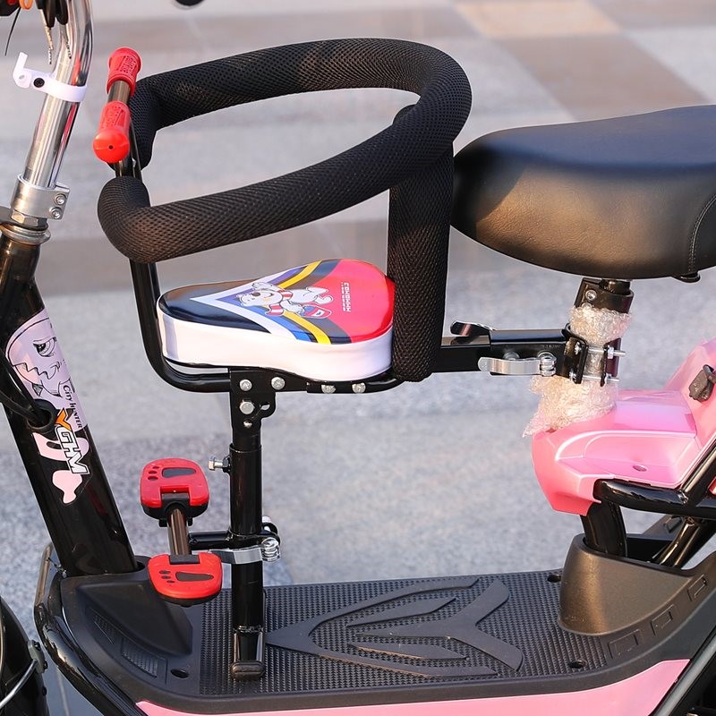女车摩托装踏板凳瓶电动车宝宝座椅前置R小孩坐椅婴儿电子