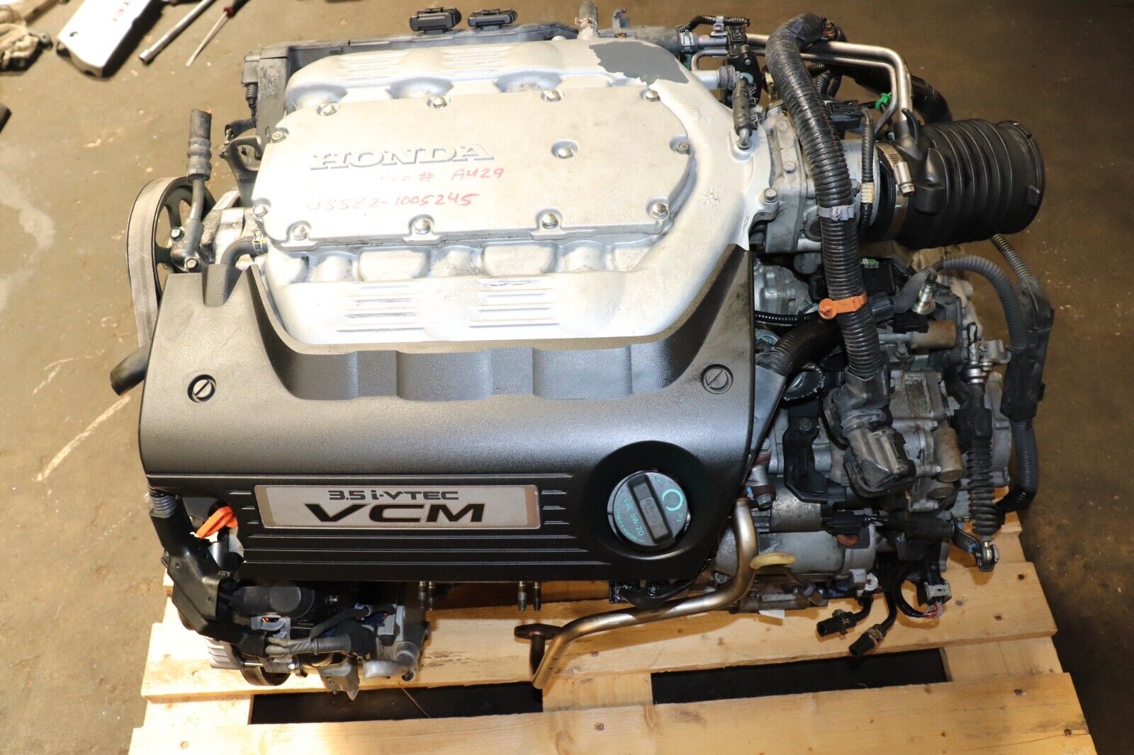 适用本田 雅阁 VCM I-VTEC J35Z2 B97A 3.5L V6 发动机 缸盖 中缸