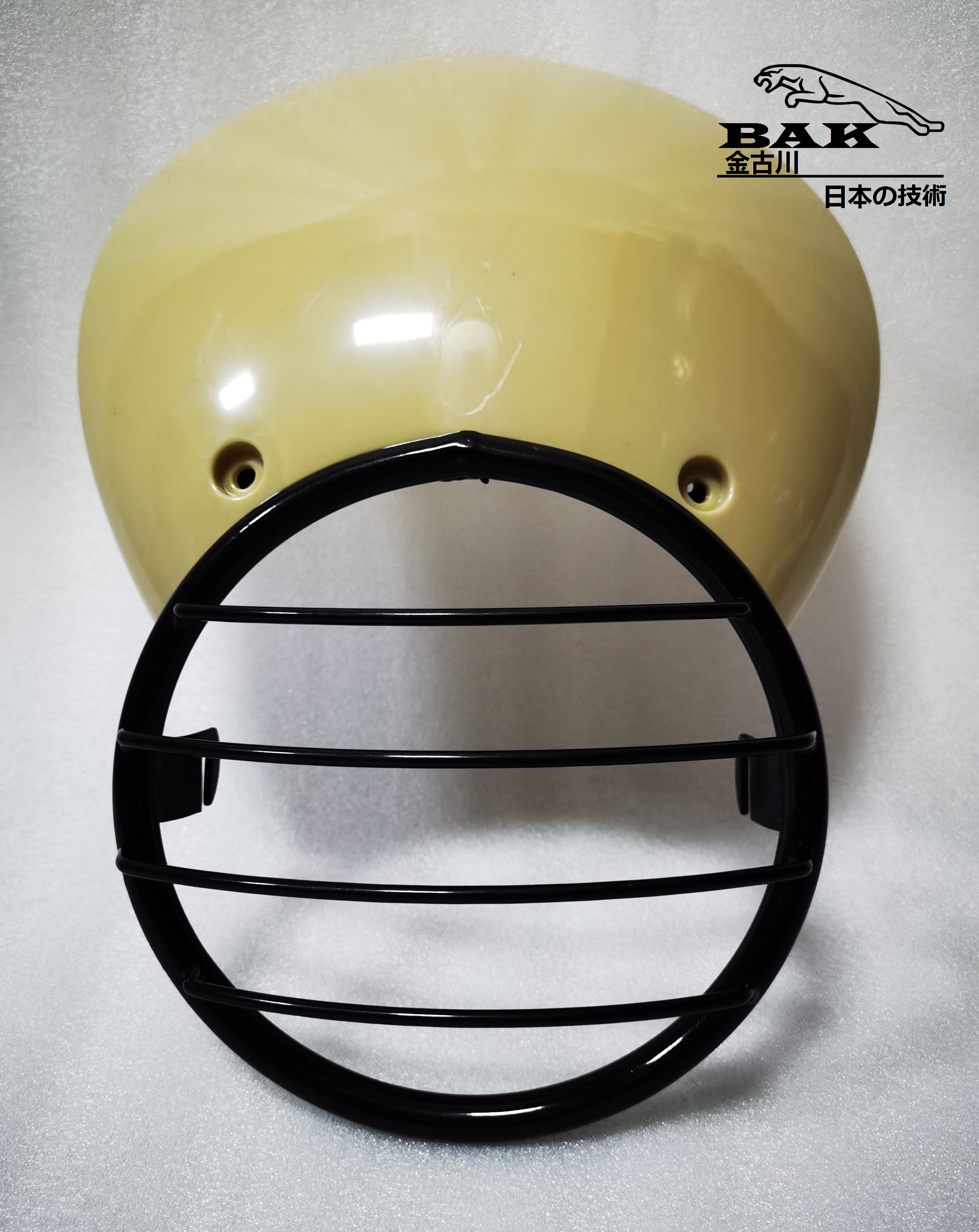 摩托车大灯保护罩复古改装网格灯罩 CG125太子EN鑫源400大灯网罩