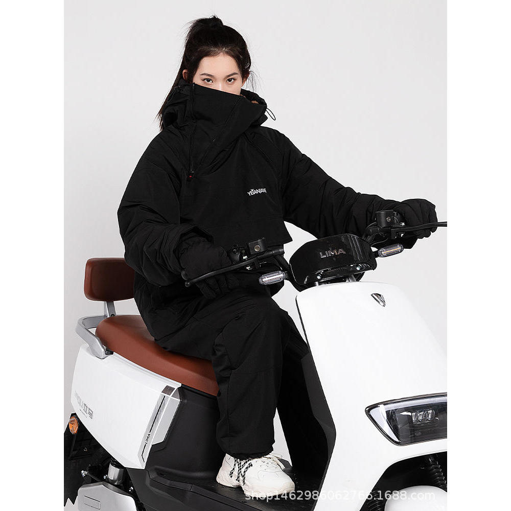 SX【619】摩托车电动车骑行保暖服装户外钓鱼服滑雪服