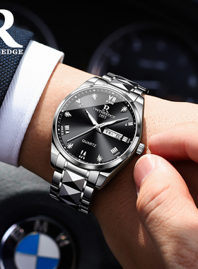瑞士新款男士手表全自动机械表正品品牌男款钢带名表名牌石英十大
