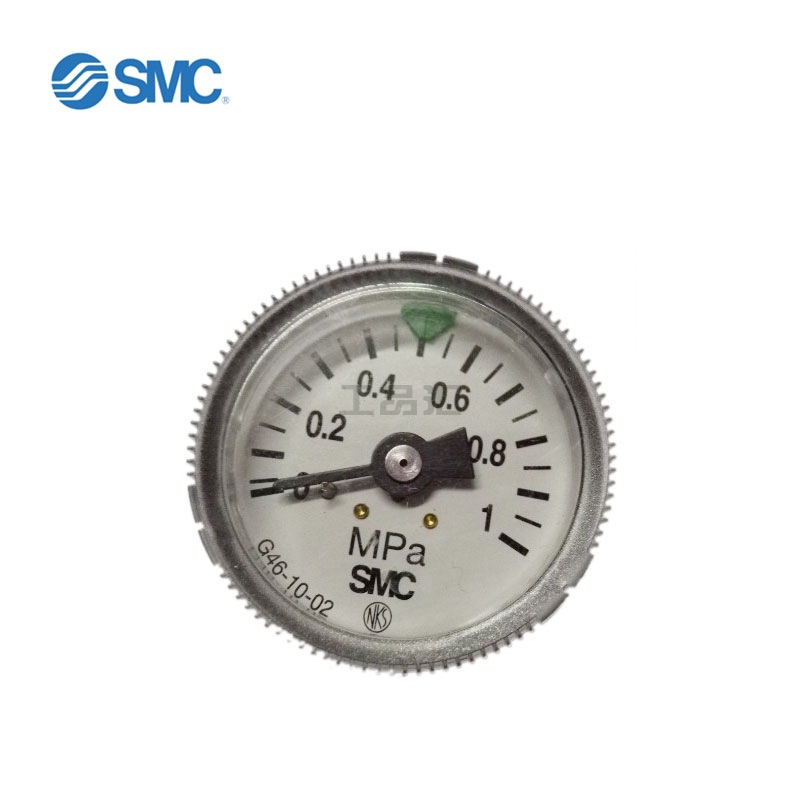 SMC 带限位指示器一般用压力表；G46-10-02