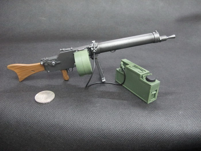 威龙 DML 1/6兵人模型一战二战德军MG08-15轻机枪场景摆件