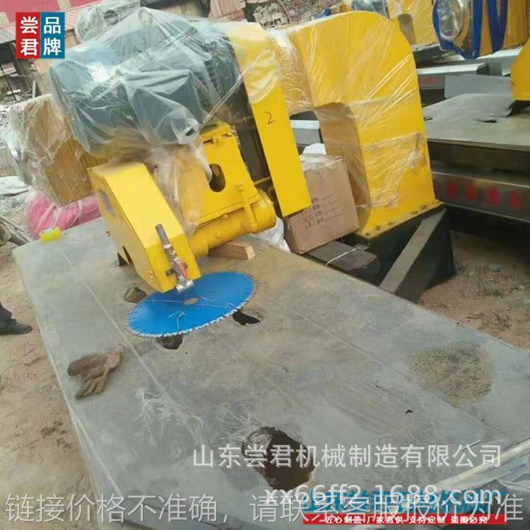 供应石材机械设备 大型石材切割机SQJ-350石英石水磨石手动切边机