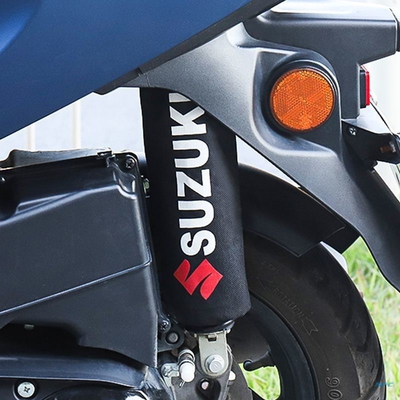 电动车避震器保护套小刀绿源后轮减震器个性改装配件踏板车摩托车