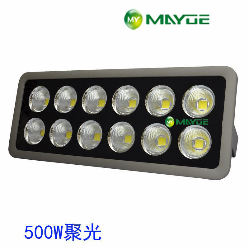 500W LED塔吊灯 LED聚光投光灯 用于矿山 码头照明