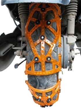 销摩托防滑链牛筋地电动车防滑链雪轮胎轮三轮通用二泥地四轮车品