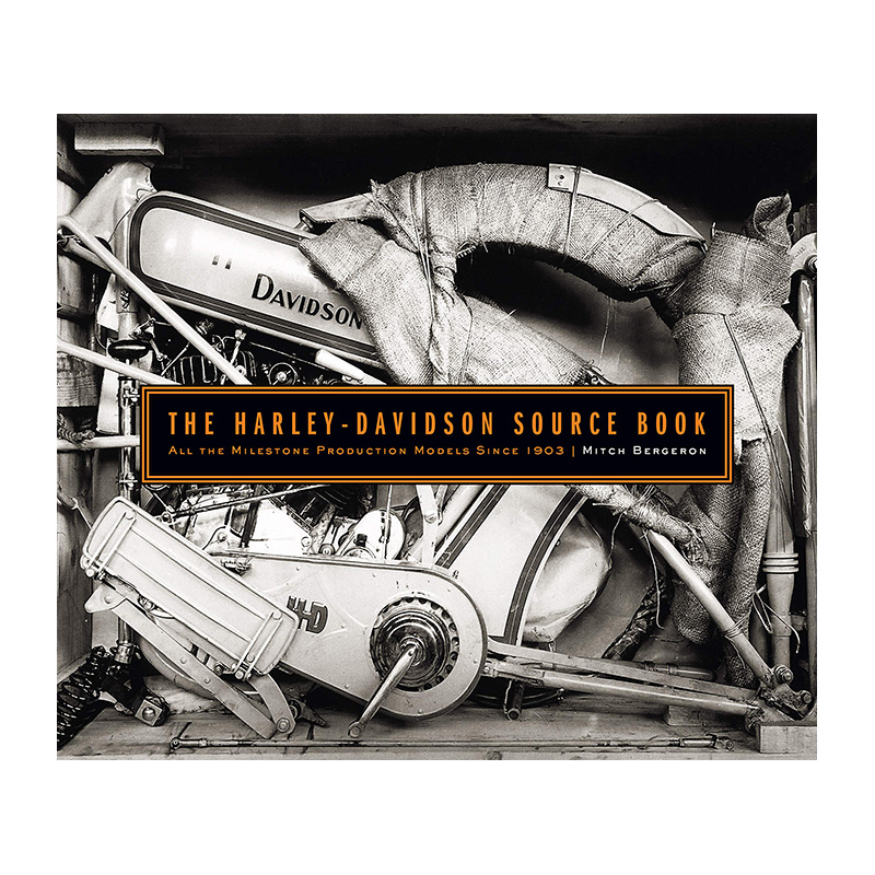 【预售】摩托车品牌哈雷戴维森资料书 Harley-Davidson Source Book英文原版进口时尚设计画册画集