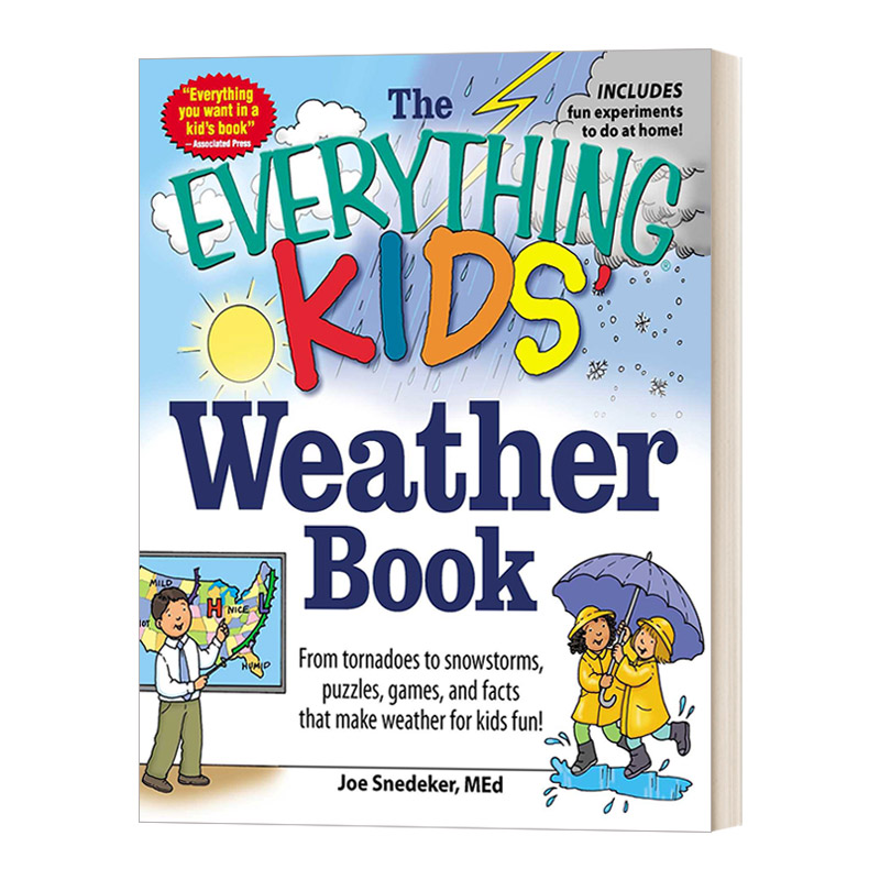 英文原版 The Everything Kids' Weather Book 孩子的百宝箱 天气 英文版 进口英语原版书籍