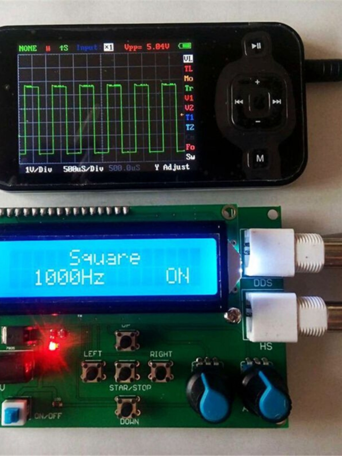 DDS低频函数信号发生器 正弦波 方波 三角波 心电图 锯齿波发生器