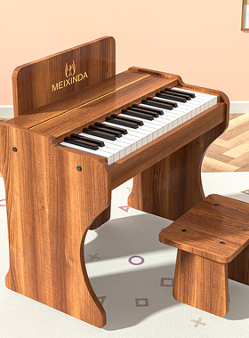 电子琴儿童钢琴初学小钢琴启蒙初学者家用37键玩具电子钢琴旗舰店