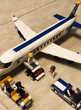儿童积木飞机系列大型客机7乐高10男孩子拼装玩具8一12岁2024新款