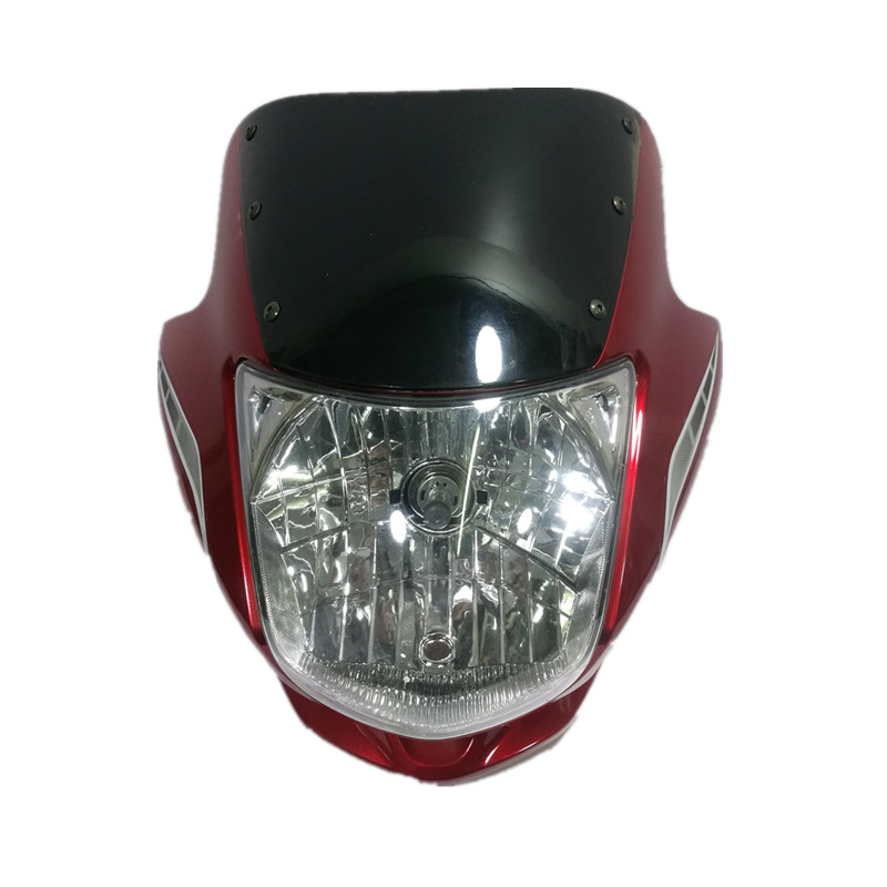 速卡迪摩托车配件SK125-5B赛驰锐箭前脸大灯导流罩头罩灯罩总成