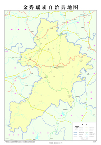 来宾市金秀瑶族自治县梧州市蒙山县地图打印定制行政区划水系交通