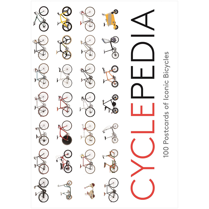 【现货】 Cyclepedia: 100 Postcards of Iconic Bicycles (Thames & Hudson Gift) 100张标志性自行车明信片 英文原版