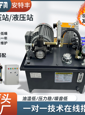 液压站液压系统总成泵站小型微型油压机液压缸液压系统油泵站液