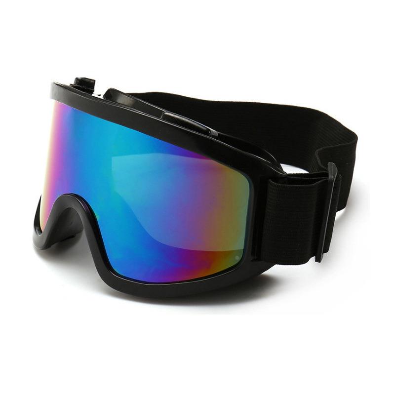 户外男女防风镜骑行摩托车运动镜彩片防风沙迷装备滑雪眼镜