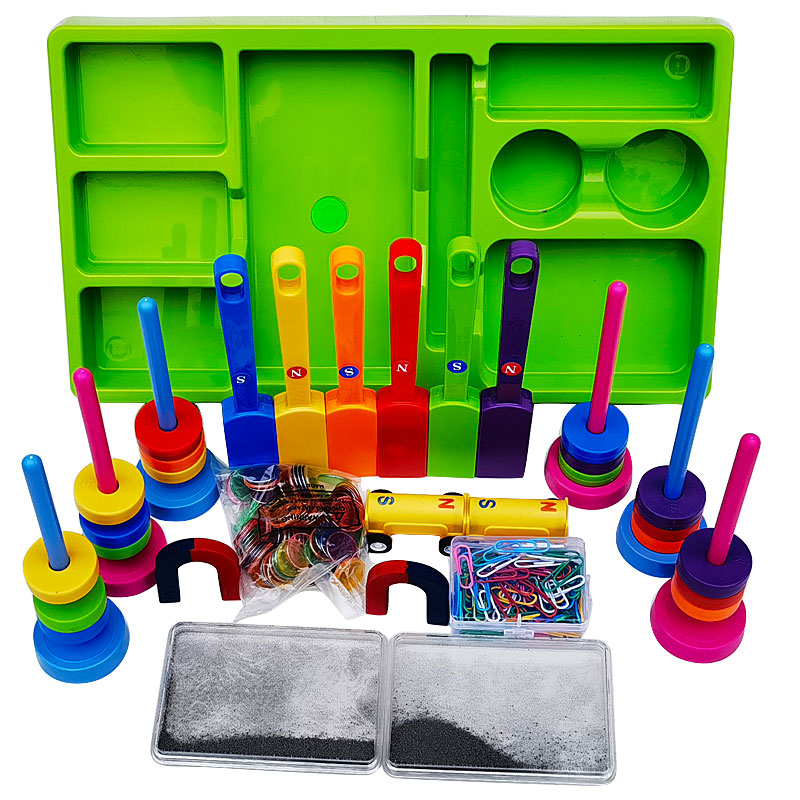 综合磁铁套装科学实验室信息化幼儿园主题教育活动磁性探索玩具