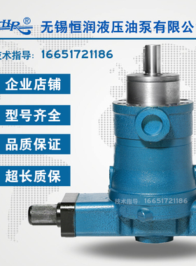 无锡恒润YCY14-1B轴向柱塞泵高压油泵电动液压压力泵增压加压泵