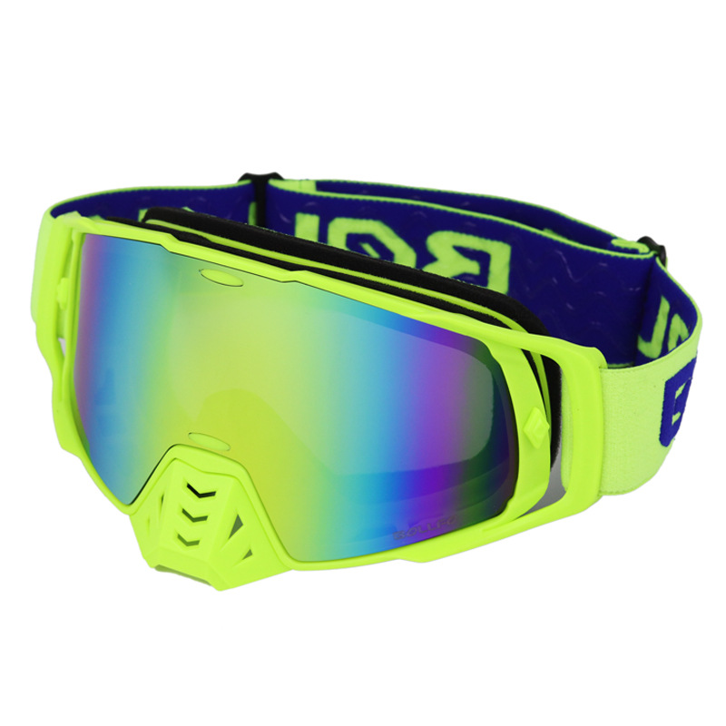 套装摩托车头盔风镜全天候变色骑行眼镜滑雪镜品牌BOLLFO