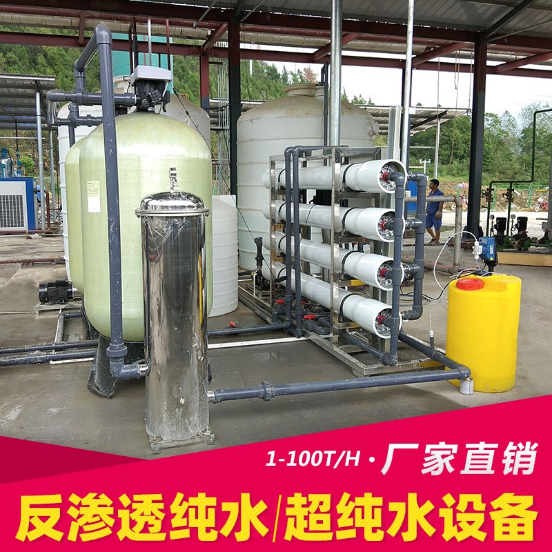 大型工业反渗透edi超纯水机纯净水纯化水生产设备水处理制水装置