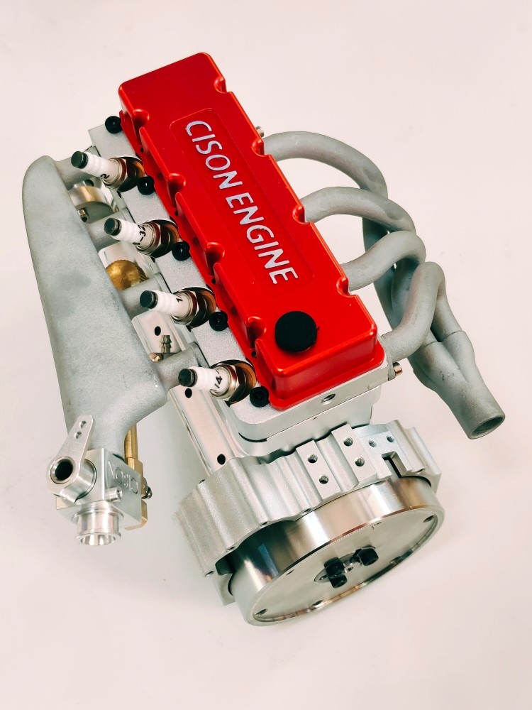 西辰模型 CISON 发动机 微型迷你直列模型四缸汽油发动机