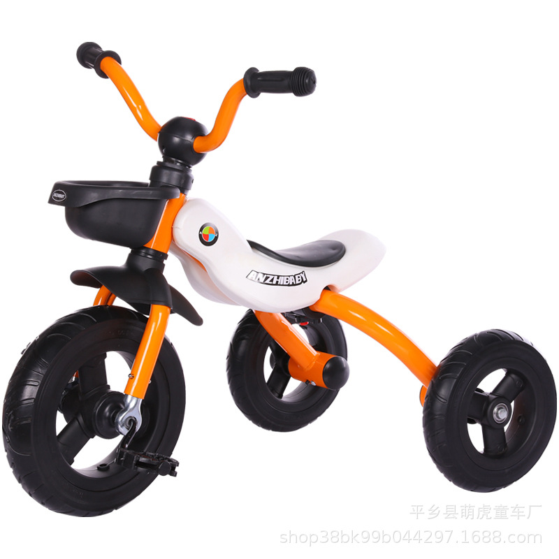 新款儿童可折叠 免安装脚踏车多功能滑行车3-5岁童车三轮车