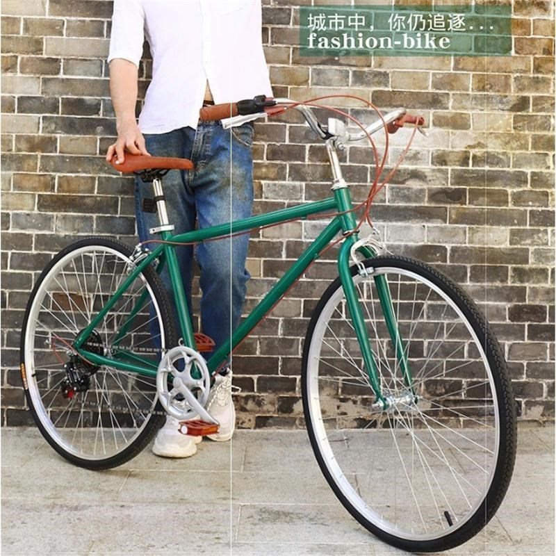 老式自行车轻磅怀旧28大杠复古英伦传统型大梁重磅男款26英寸