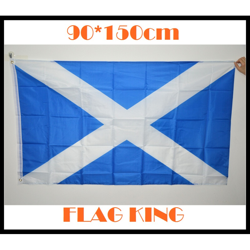 。现货包邮90*150cm 3*5ft 苏格兰国旗 Scotland Flag