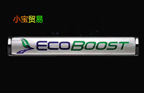 新蒙迪欧致胜翼虎ECOBOOST车标金属标叶子板大的双色标
