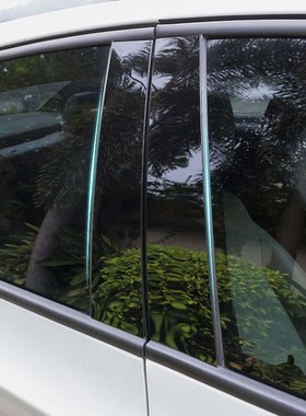 cx30马自达老阿特兹6车窗昂克赛拉外观饰条CX5中柱贴CX4改装睿翼