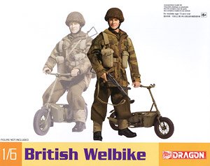 DRAGON/威龙 75034 二战英国陆军伞兵用威尔空投摩托车
