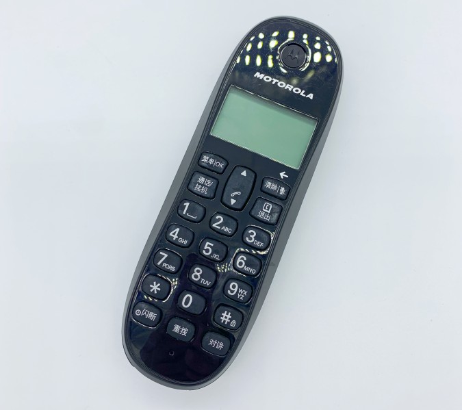 摩托罗拉无绳电话机配件CL1002C  CL1001C CL101C CL102子机黑色