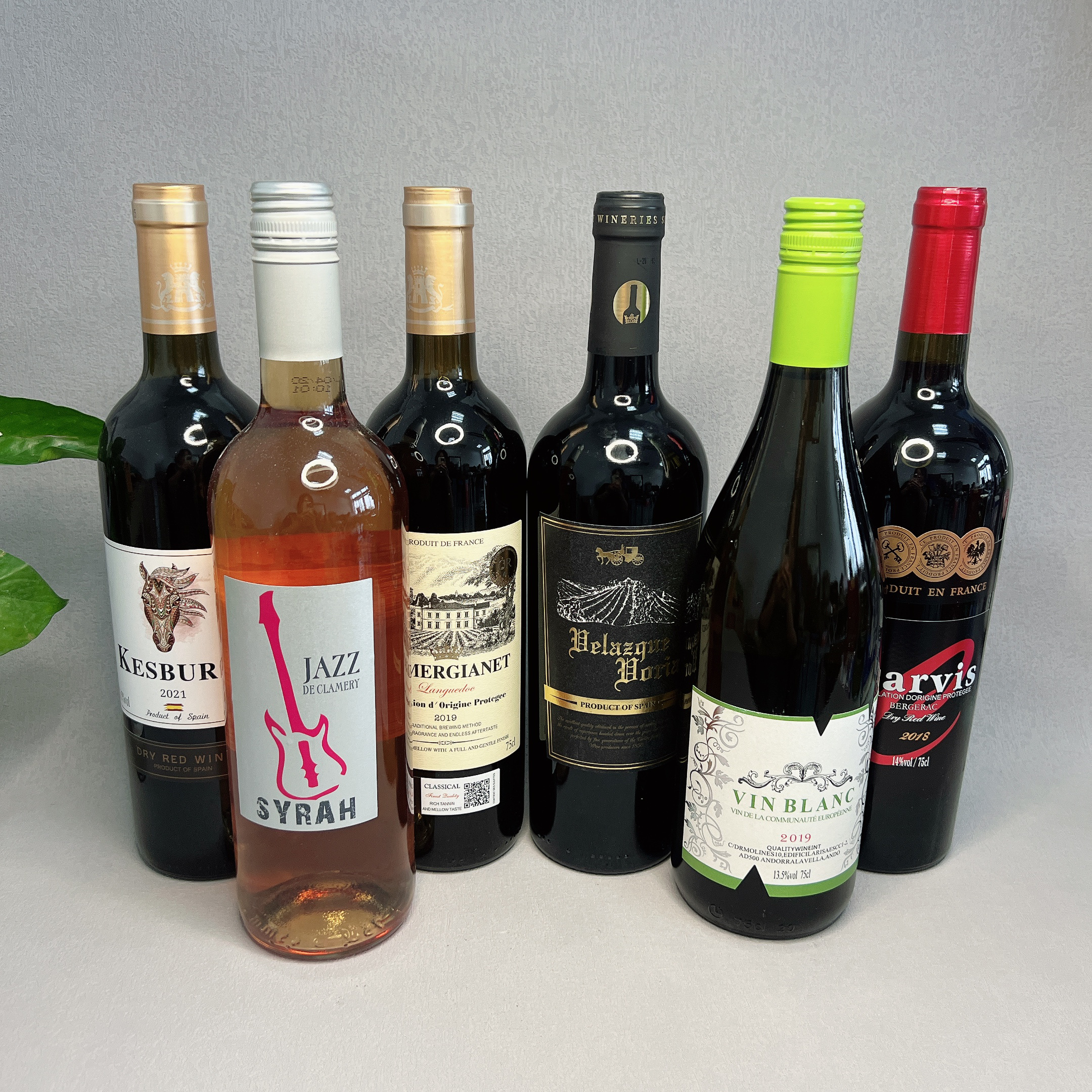特价法国美国进口干红葡萄酒750ml波尔多法定产区多种品牌红酒