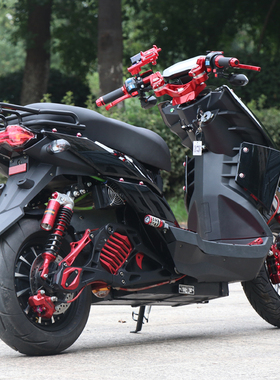 新款电摩72v外卖电瓶车高速电动摩托车大功率电动车锂电池踏板车