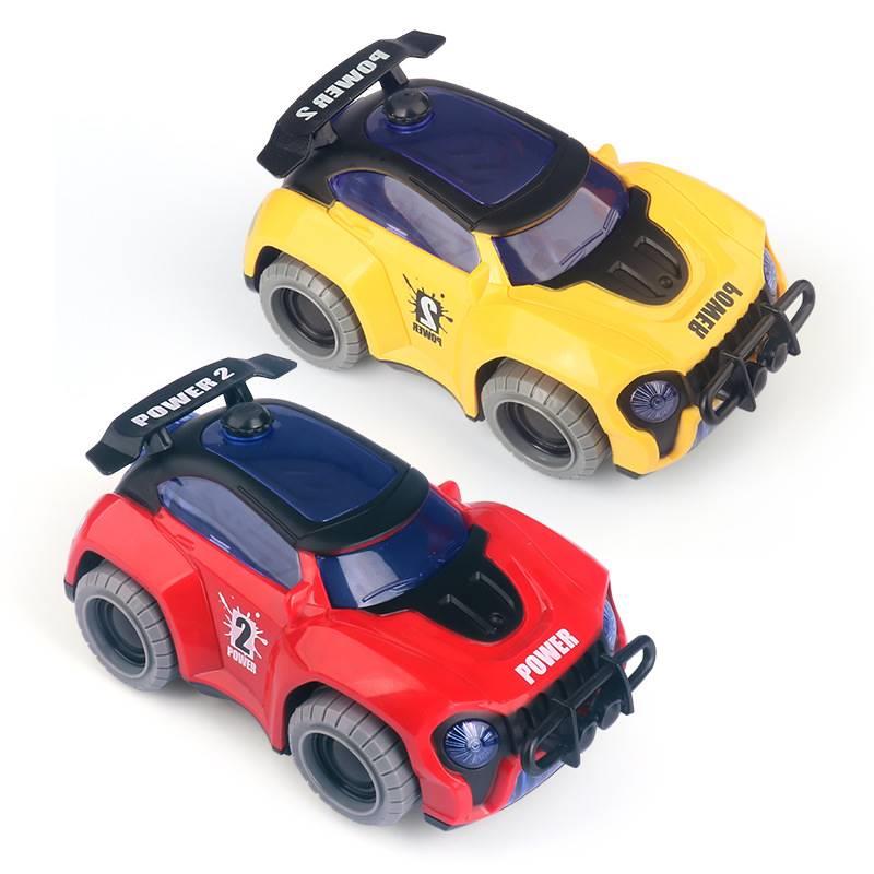 儿童宝宝电动音乐跑车玩具1-2-3周岁小男孩耐摔赛车万向汽车模型