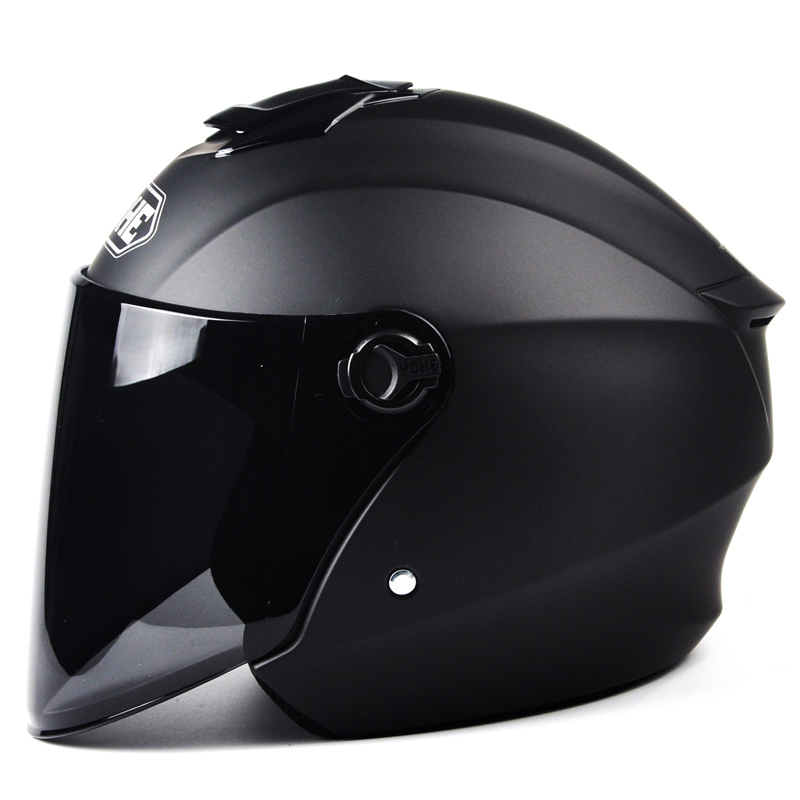 国标3C认证永恒头盔电动车摩托车半盔成人男女通用四季防晒安全帽